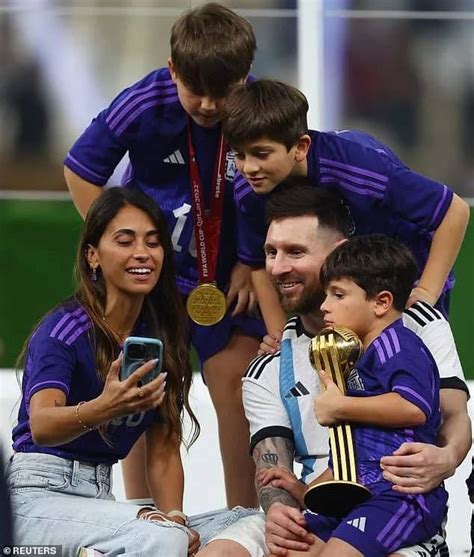 Lionel Messi Stepped Out in a Rare Travis 